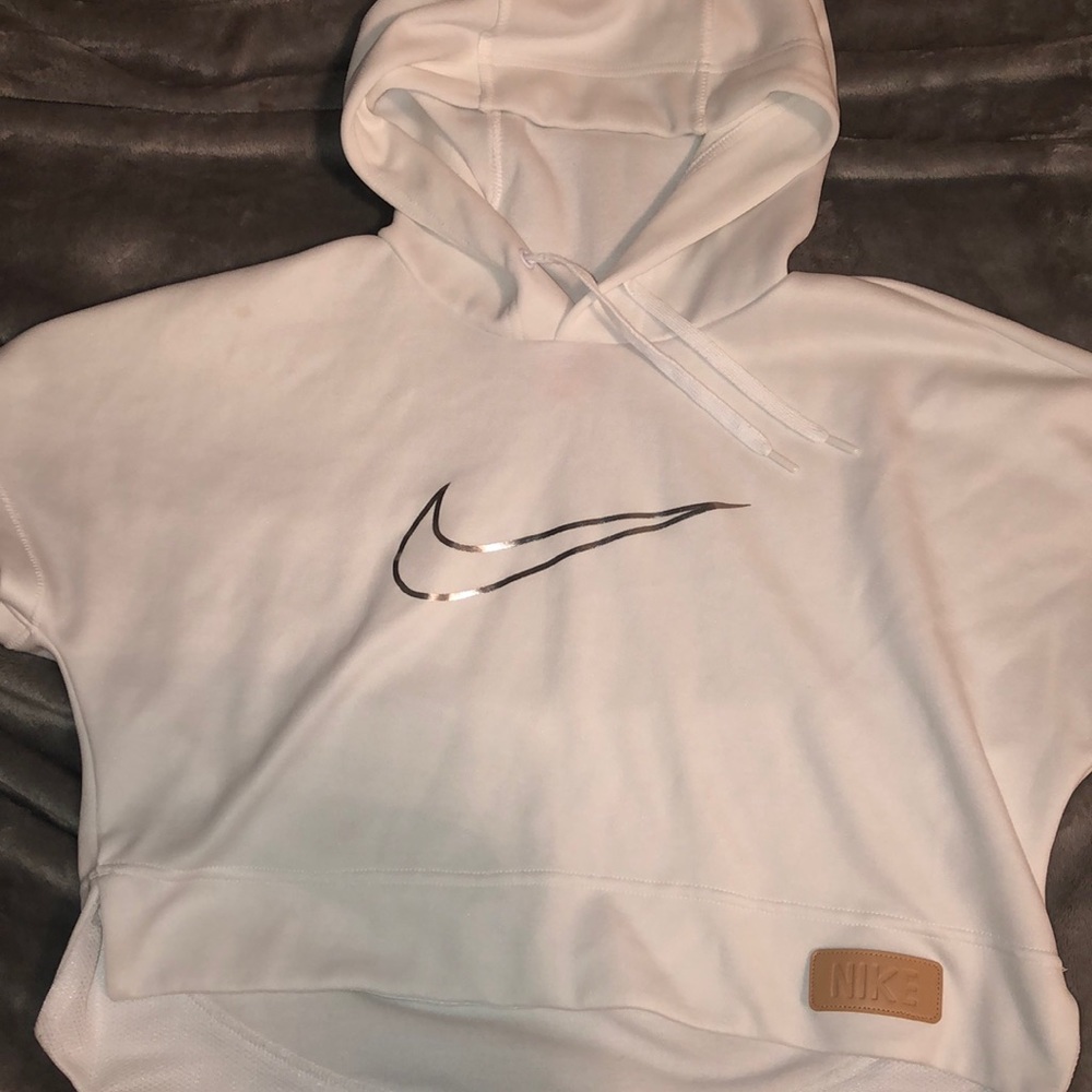 Nike Cropped T-Shirt Hoodie